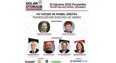 Türkiye'nin Güneş Enerjisi ve Enerji Depolamadaki Geleceği Konuşulacak!