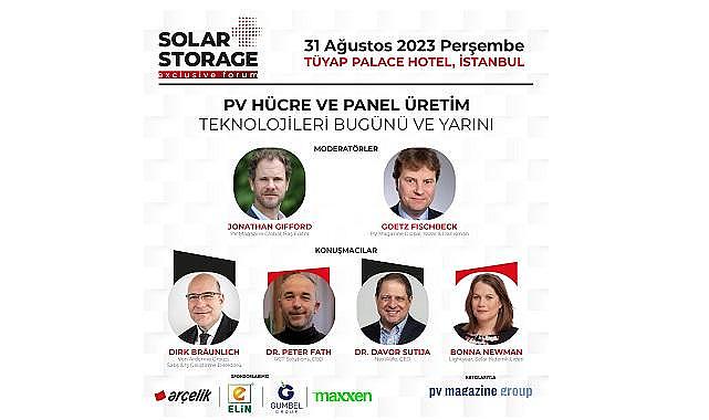 Türkiye&#039;nin Güneş Enerjisi ve Enerji Depolamadaki Geleceği Konuşulacak!
