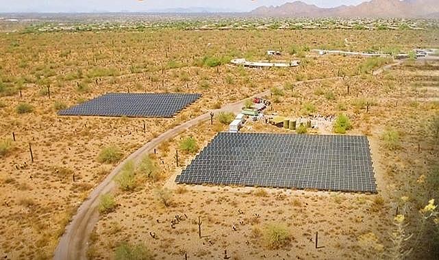 Bu GES kurak araziler için!