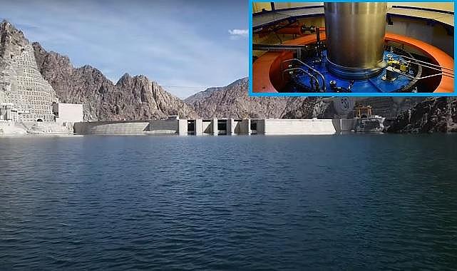 Elektrik üretimi için dönmeye başladı - Yusufeli HES!