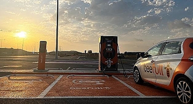 Elektrikli araç şarj istasyonları ile...