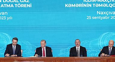 Enerji Bakanı Alparslan Bayraktar - Nahcivan’a yıllık 500 milyon metreküp doğal gaz…