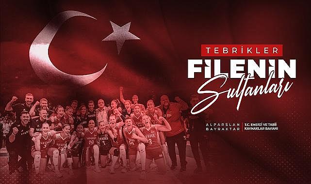 Enerji Bakanı Bayraktar - &#039;&#039;Milletimize yaşattıkları bu gurur ve mutluluk için teşekkürler&#039;&#039;