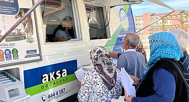 Mut'ta doğal gaz abonelik işlemleri…