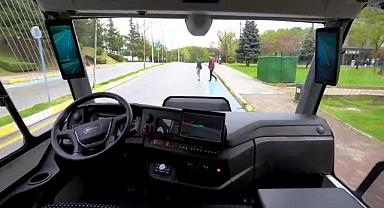 Otokar üretti - Elektrikli SÜRÜCÜSÜZ Mikrobüs!