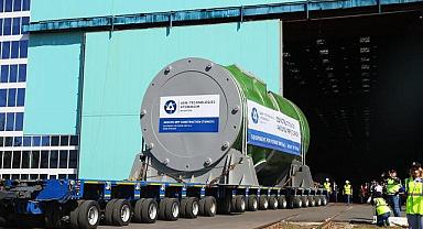Rosatom'dan Yeni Rekor - Bir Yılda Beşinci Nükleer Reaktör Basınç Kabı Sevk Edildi!
