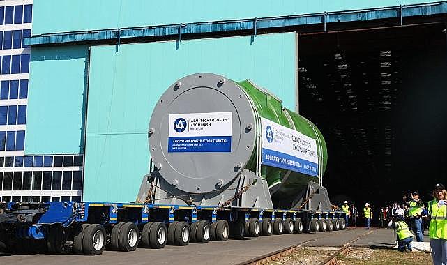 Rosatom&#039;dan Yeni Rekor - Bir Yılda Beşinci Nükleer Reaktör Basınç Kabı Sevk Edildi!