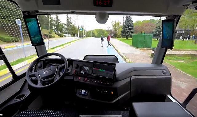 The electric e-CENTRO, with autonomous driving technology - Otokar!