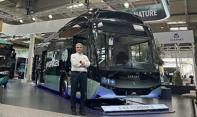 Toplu Taşımada Hidrojen Konforu Karsan&#039;a Dünya Çapında Ödül Kazandırdı!