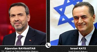 Türkiye ve İsrail ENERJİ Bakanları görüştü!