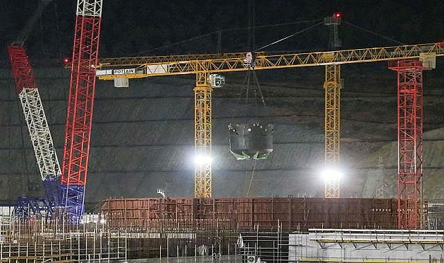 4’üncü Ünitesinde KOR Tutucunun Kurulumu Tamamlandı - Akkuyu Nükleer!