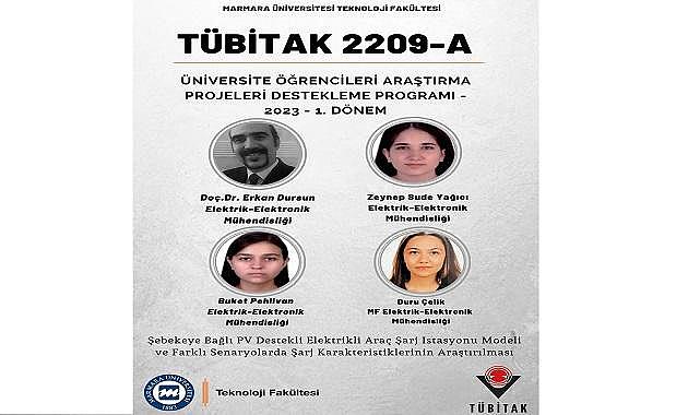 &#039;&#039;Elektrikli Araç ŞARJ İstasyonları Araştırma Projesi&#039;de&#039;&#039; var - TÜBİTAK ödülü aldılar!