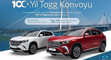 Elektrikli Togg T10X kullanıcıları - “29 Ekim Cumhuriyet Bayramı’nda konvoyda buluşacak”