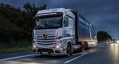 HİDROJEN yakıtlı Mercedes KAMYON - ''1.000 kilometre yol yaptı''