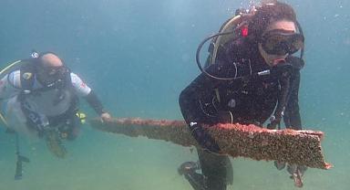 İş Bankası öncülüğünde deniz dip temizliği!