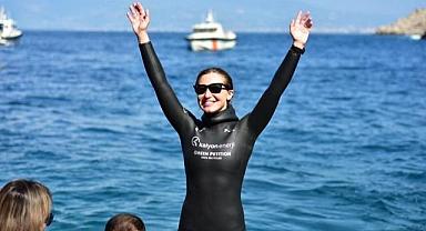 Kalyon Enerji sponsorluğunda - ‘100. Yıl Cumhuriyet Dalışı’nda Yeni Bir Rekora İmza Attı!