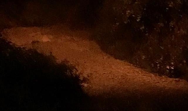 Karadenizde yağmur - Yollar nehir oldu!