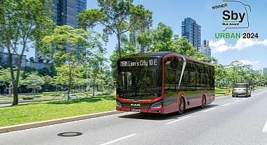 MAN Lion's City 10 E "2024 Yılının Sürdürülebilir Otobüsü" oldu!