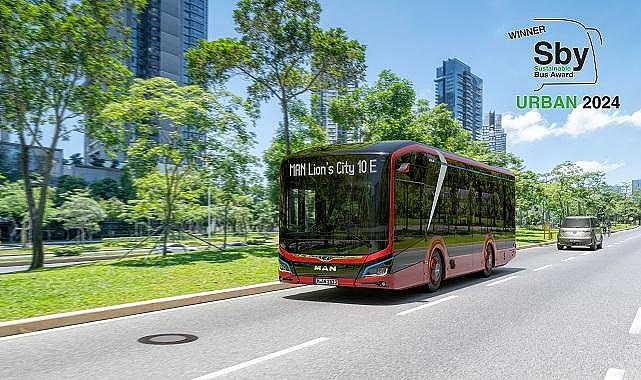 MAN Lion&#039;s City 10 E &quot;2024 Yılının Sürdürülebilir Otobüsü&quot; oldu!