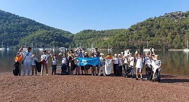 Martı Marina öncülüğünde kıyı ve çevre temizliği
