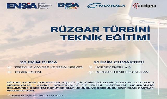 Rüzgar Türbini Teknik Eğitimi!