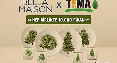 'Soframda Bir Orman' projesiyle 10 bin fidanlık ORMAN oluşturacak'