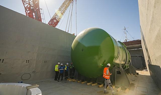 Akkuyu Nükleer - “3. Ünitesine Ait Reaktör Basınç Kabı Sahaya Ulaştı”