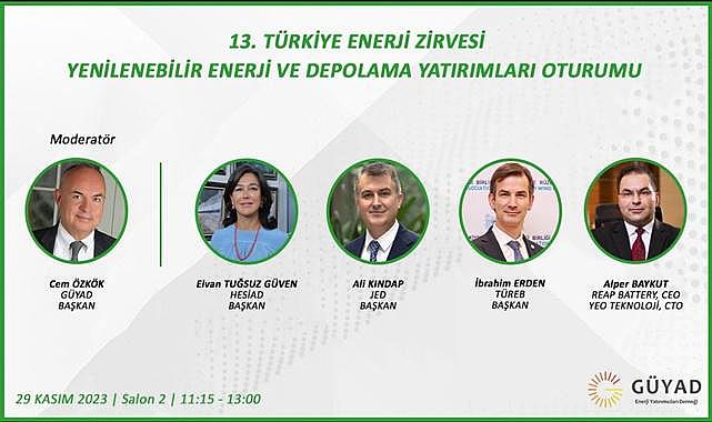 Başkanlar konuşacak - “GÜYAD - HESİAD - JED - TÜREB - YEO…”