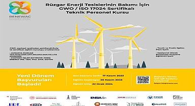 Konu ''Rüzgar Enerjisi Tesisleri Bakımı'' - Kurs!