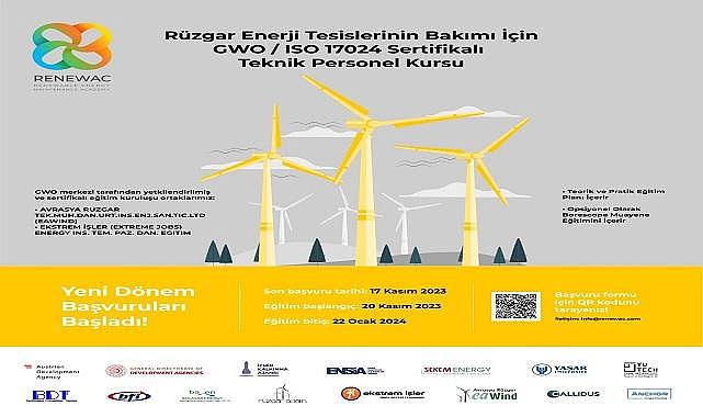 Konu &#039;&#039;Rüzgar Enerjisi Tesisleri Bakımı&#039;&#039; - Kurs!