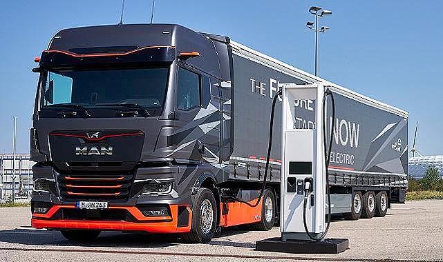 MAN - Yeni ELEKTRİKLİ kamyonunun satışına başlıyor!
