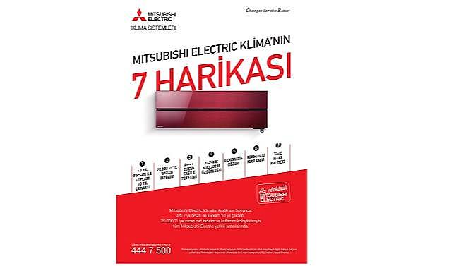 Mitsubishi Electric Klima Sistemleri “7 kampanya”