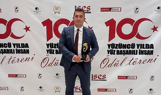OEDAŞ Afyonkarahisar İl Müdürü Cafer Demir&#039;e büyük onur