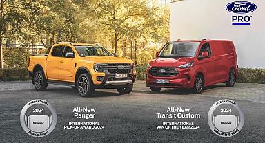 Yeniköy Fabrikasında üretilen Transit Custom - "2024 Uluslararası Yılın Ticari Aracı" seçildi!