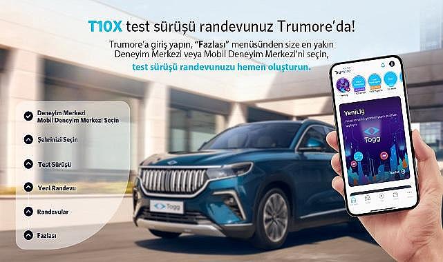 Yerli elektrikli Togg - TEST sürüşü için sizi bekliyor!