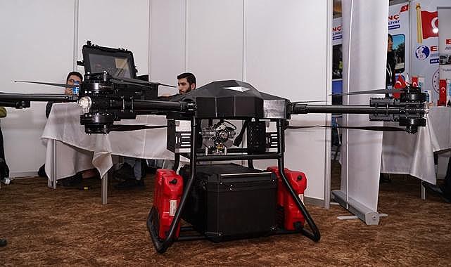 60 litre taşıma kapasiteli hibrit kargo drone!