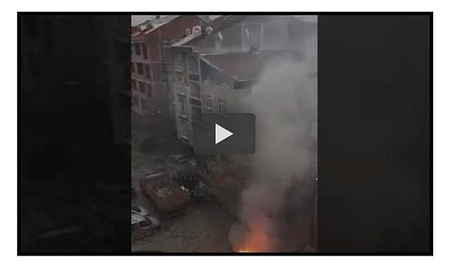Cadde ve sokaklardan geçen &#039;&#039;Doğal gaz ve elektrik hatlarına&#039;&#039; dikkat - VİDEO!