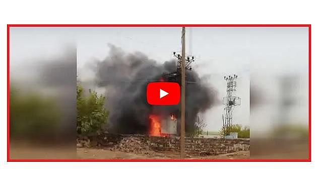 Hiç &#039;trafo patlaması&#039; gördünüz mü? - VİDEO!