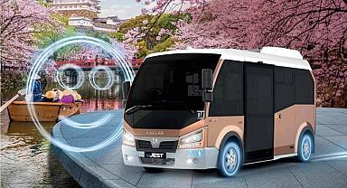 Karsan - "Japonya'ya Sağdan Direksiyonlu Elektrikli e-JEST'le…"