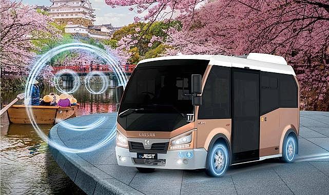 Karsan - &quot;Japonya&#039;ya Sağdan Direksiyonlu Elektrikli e-JEST&#039;le…&quot;