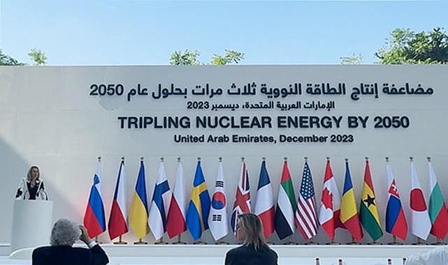 &quot;Küresel nükleer endüstri temsilcilerinin üretim kapasitesini üç katına çıkarma çabalarına ilişkin bildiri…&quot;