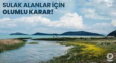 Sulak Alanlar için Olumlu Karar - WWF-Türkiye!