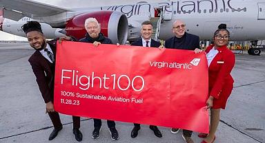 Yüzde 100 Sürdürülebilir Havacılık Yakıtı kullanılarak gerçekleştirilen uçuşa…