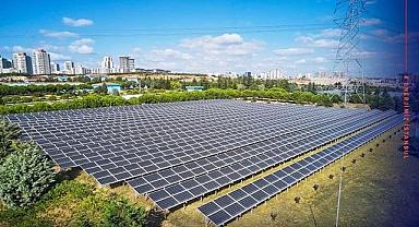 İSKİ su deposunun üzerine kurduğu GÜNEŞ santrali bin 11 evin elektriğini karşılıyor!