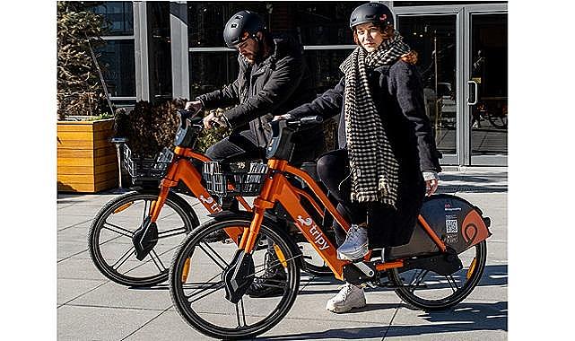 Paylaşımlı &#039;&#039;Elektrikli Bisiklet&#039;&#039; İzmir&#039;de!