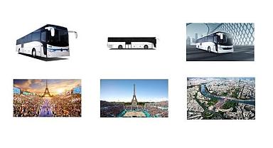 TEMSA - Elektrikli otobüsleri 'en yeşil' olimpiyat için Paris'te!