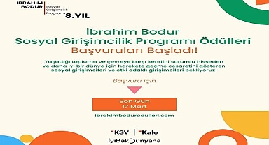 8. İbrahim Bodur Sosyal Girişimcilik Programı sosyal girişimcilerin başvurularını bekliyor!