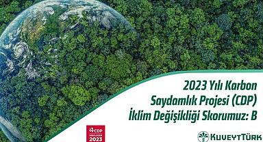 CDP İklim Değişikliği notu B…