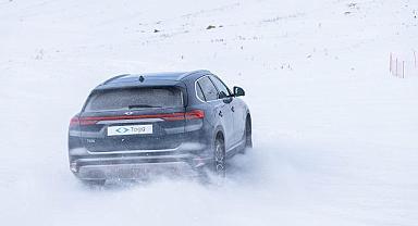 Elektrikli Togg KAR pistinde!