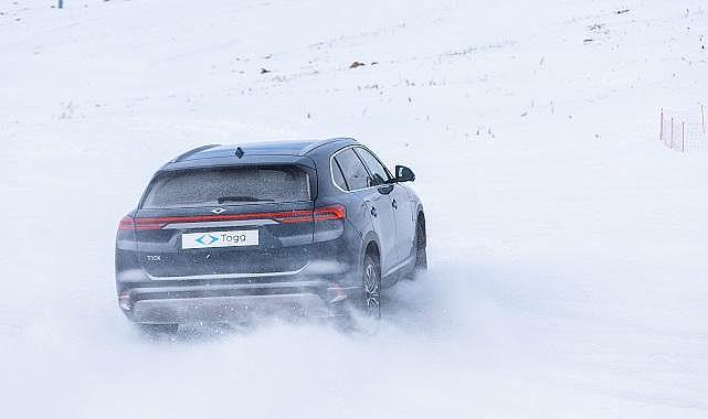 Elektrikli Togg KAR pistinde!